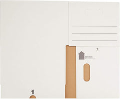 Sheds Company Basics Storage/Filing Boxes with Lift-Off Lid, Letter/Legal Size, Collapsible