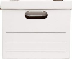 Sheds Company Basics Storage/Filing Boxes with Lift-Off Lid, Letter/Legal Size, Collapsible