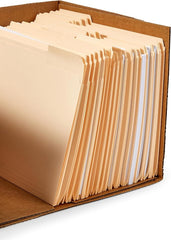Sheds Company Basics Storage/Filing Boxes with Lift-Off Lid, Letter/Legal Size, Collapsible